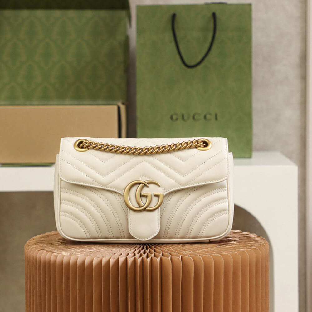 Gucci GG Marmont Small Matelasse Shoulder Bag - Replica Luxury Bags™