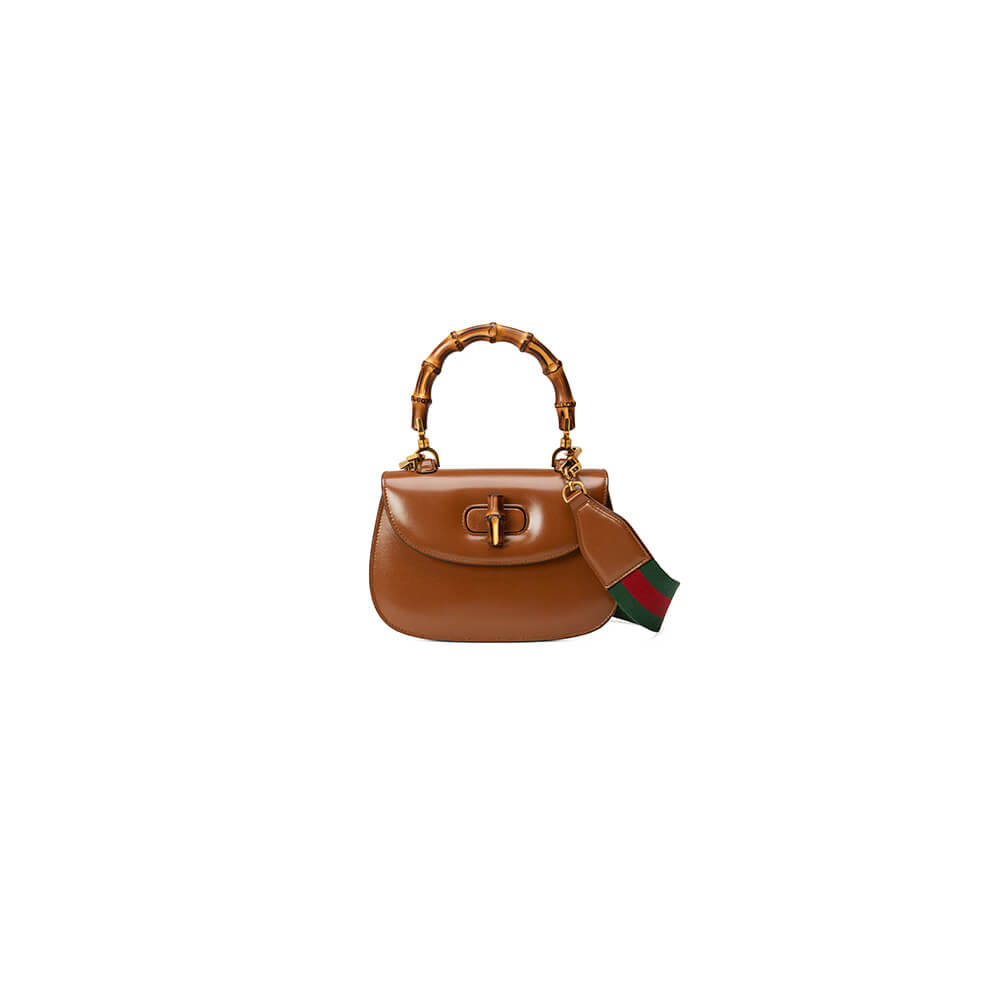 Gucci Bamboo 1947 Medium Top Handle Bag - Replica Luxury Bags™
