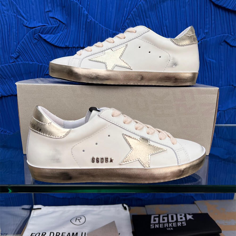 Golden Goose Super-Star Sneakers Shoes - Replica Luxury Bags™