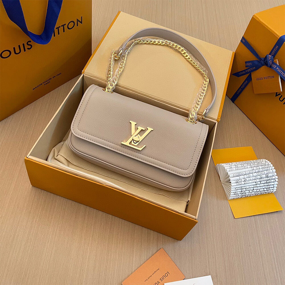 LV LockMe Chain Bag East West - Replica Luxury Bags™
