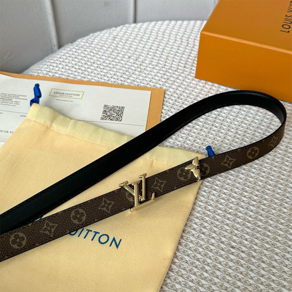 Pretty LV 20mm Reversible Belt - Replica Luxury Bags™