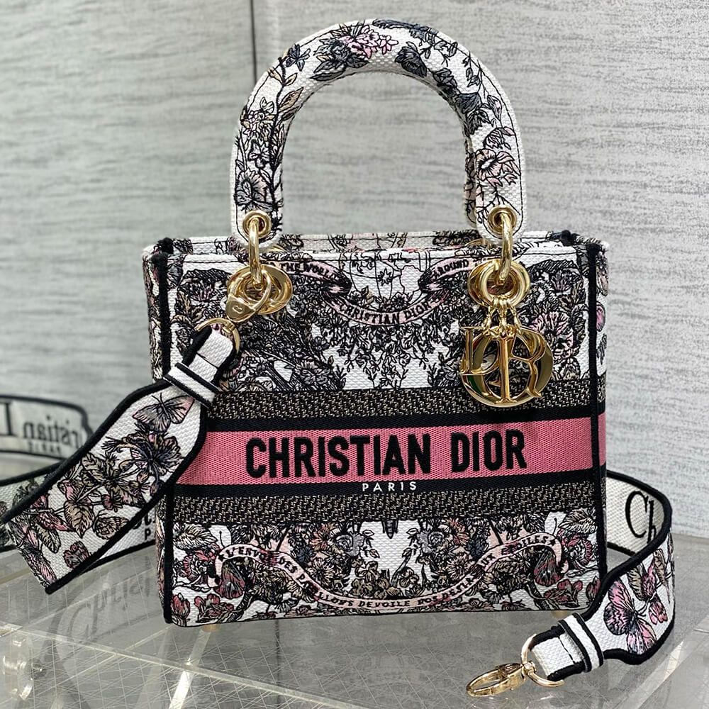 Dior Medium Lady D-Lite Bag - Replica Luxury Bags™