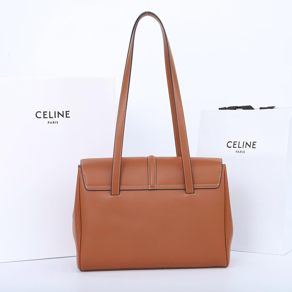 Celine Medium Soft 16 Bag in Smooth Calfskin - Replica Luxury Bags™