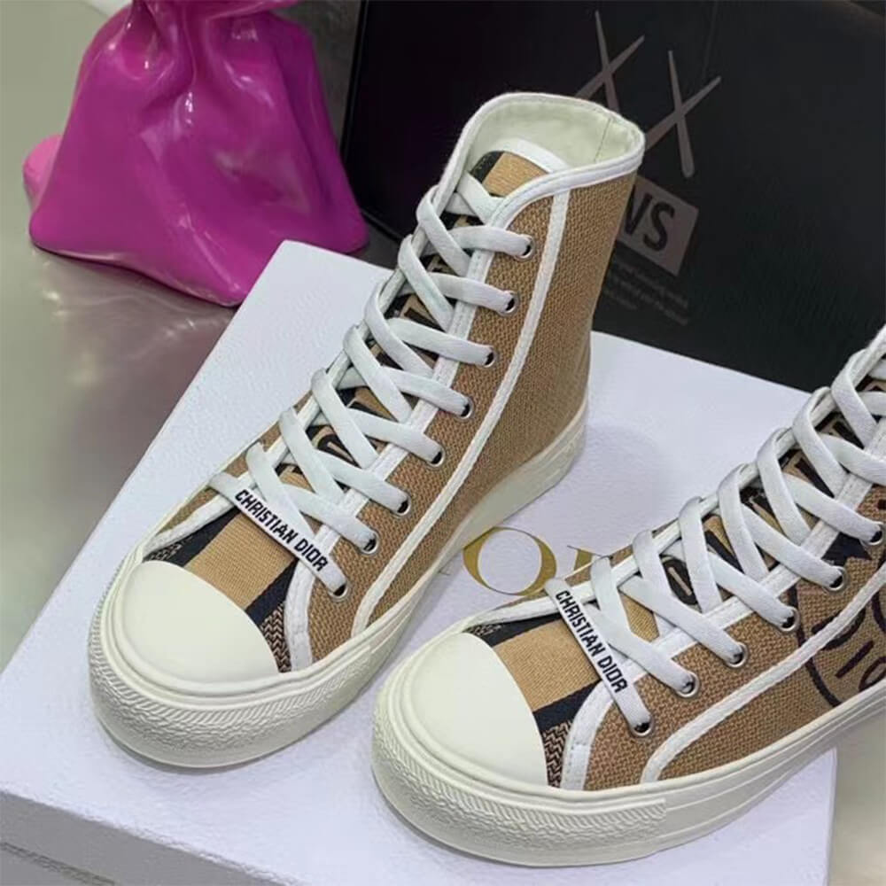 WALK N DIOR HIGH-TOP SNEAKER Shoes - Replica Luxury Bags™
