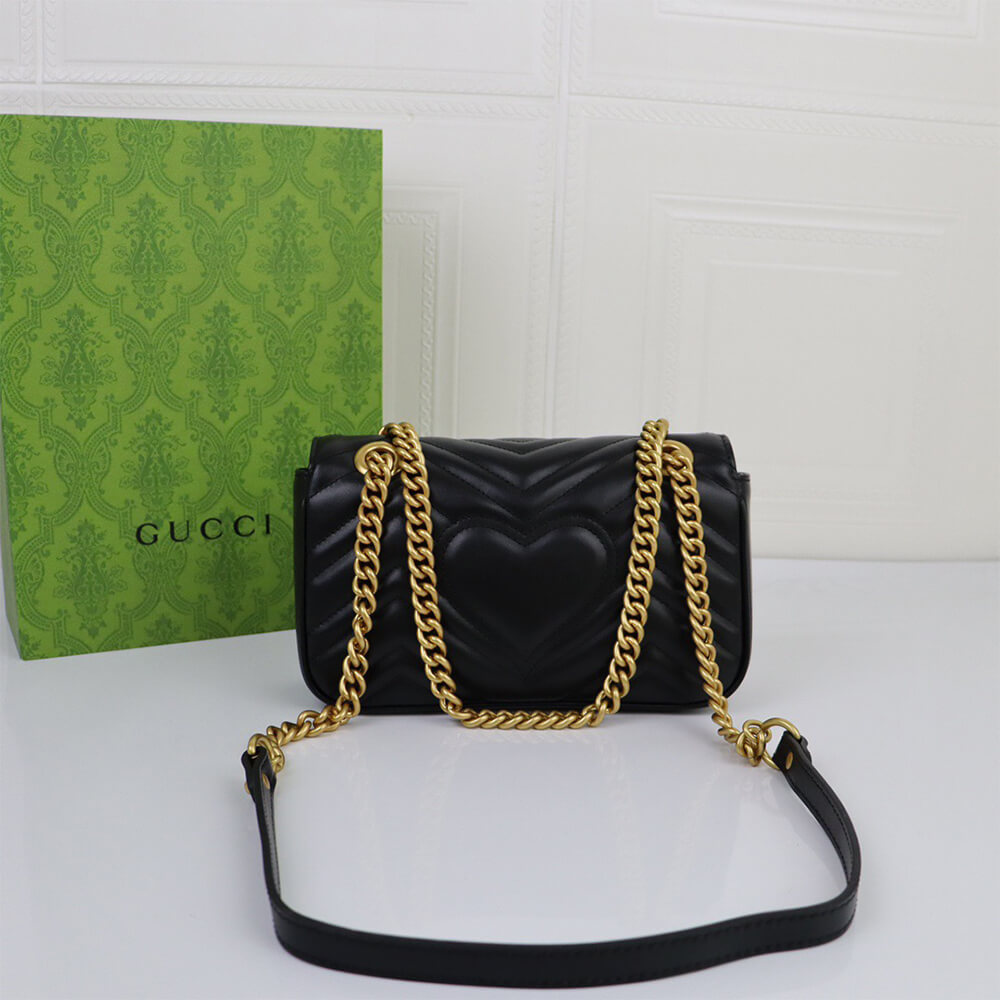 Gucci GG Marmont Mini Shoulder Bag - Replica Luxury Bags™