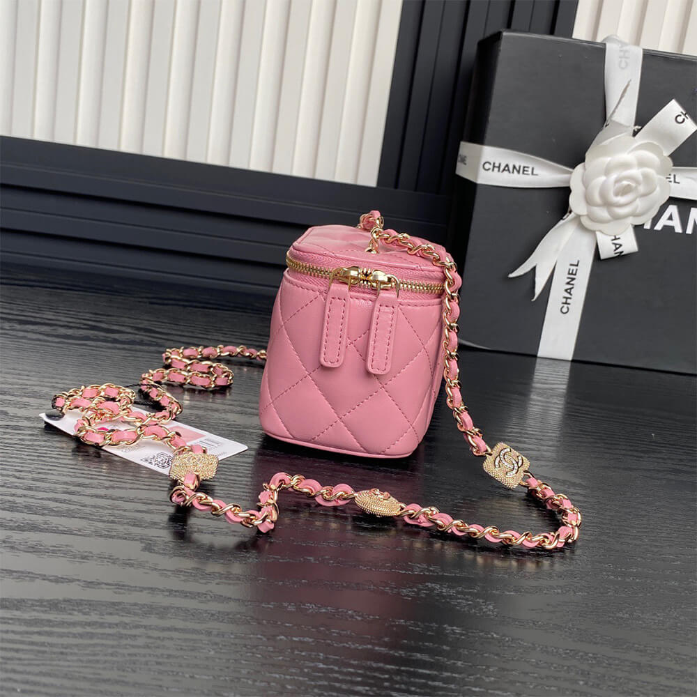 Chanel Small Vanity Bag with Chain - Replica Luxury Bags™