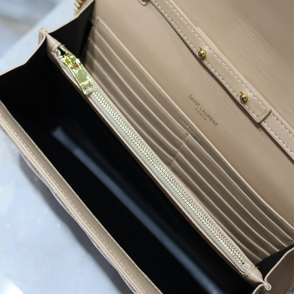 YSL Cassandre Chain Wallet Bag in Lambskin - Replica Luxury Bags™