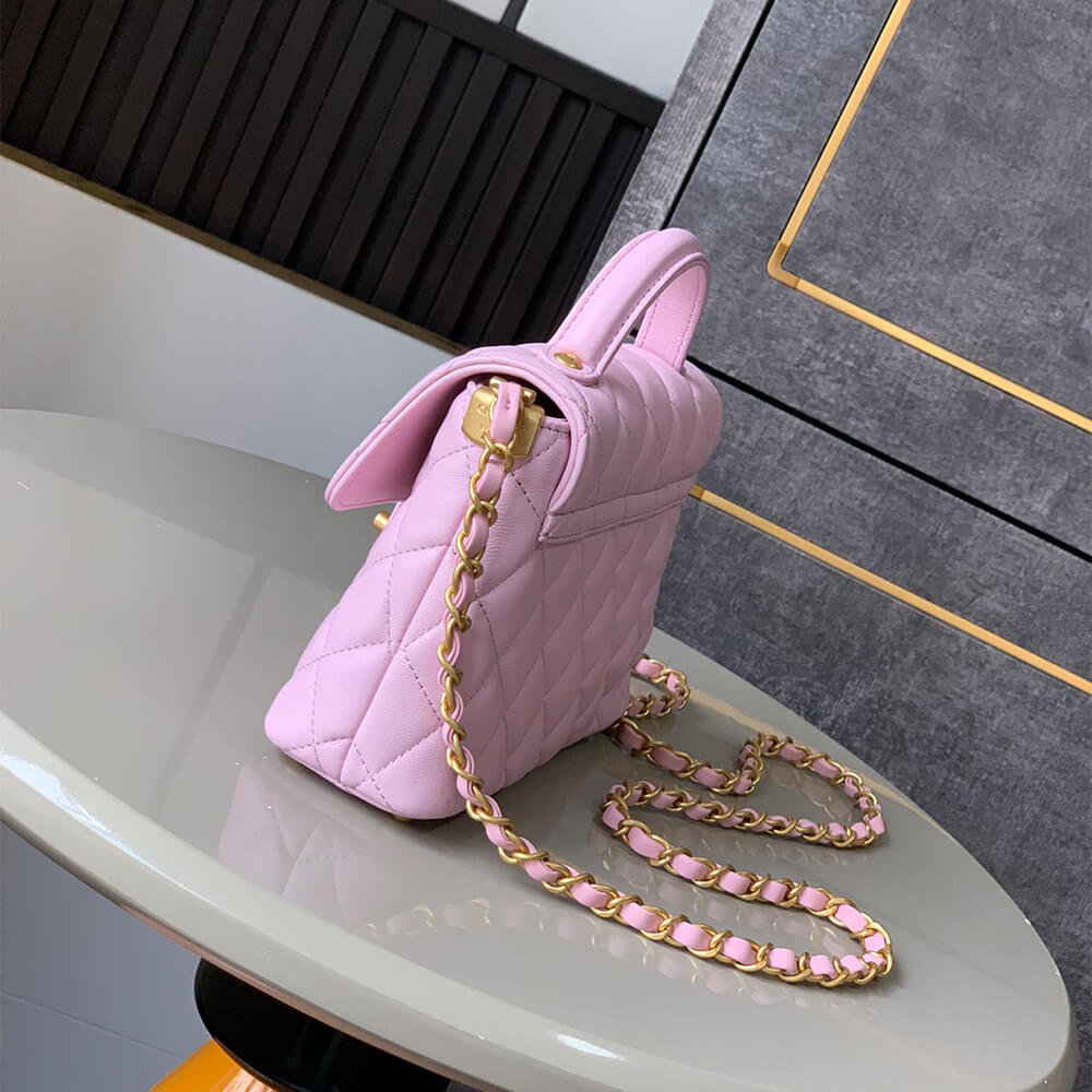 Chanel Small Flap Bag with Top Handle - Replica Luxury Bags™