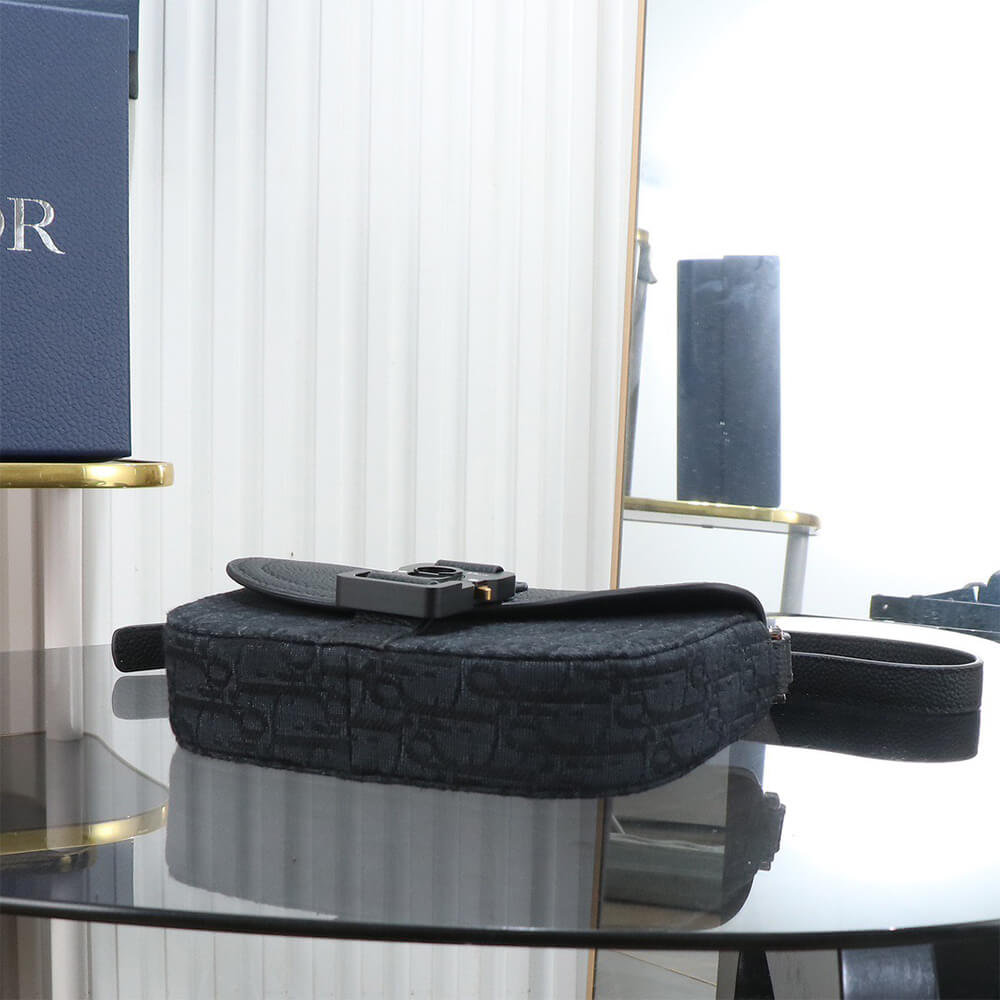 Dior Mini Saddle Messenger Bag with Flap - Replica Luxury Bags™