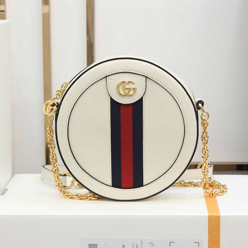 Gucci GG Ophidia Mini Backpack Round Bag - Replica Luxury Bags™