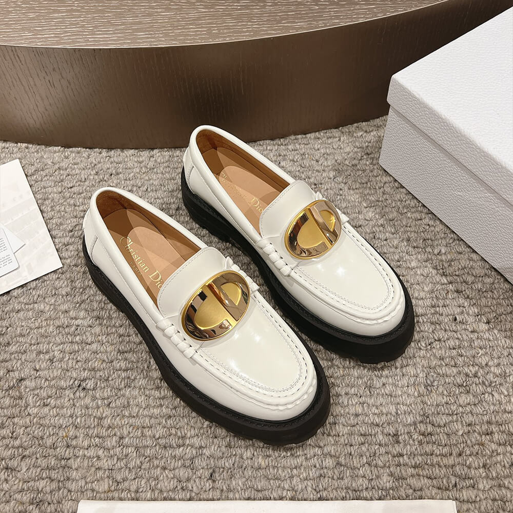 Dior Women Platform Loafer Shoes - Replica Luxury Bags™