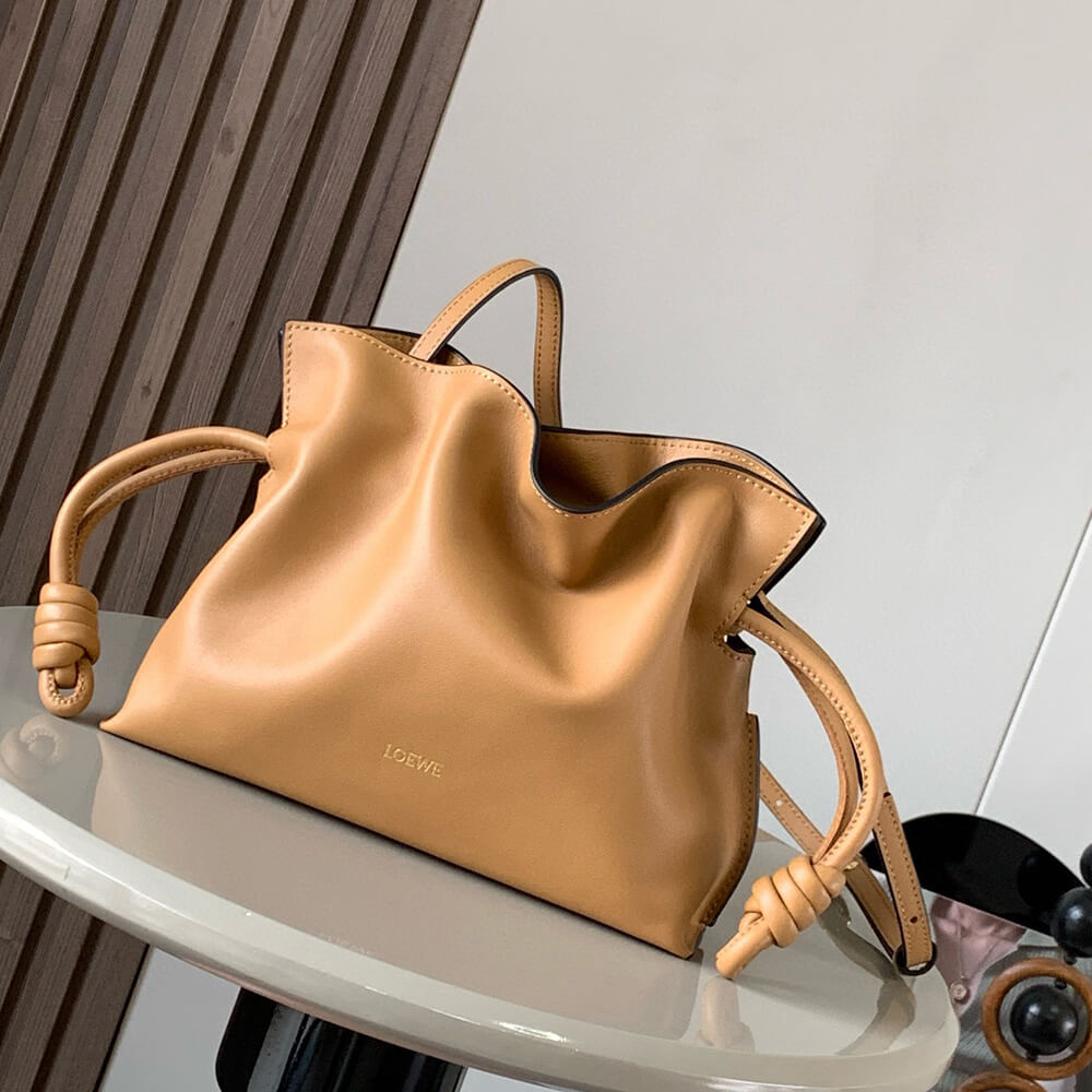 Loewe Mini Flamenco Clutch Bag in Nappa Calfskin - Replica Luxury Bags™