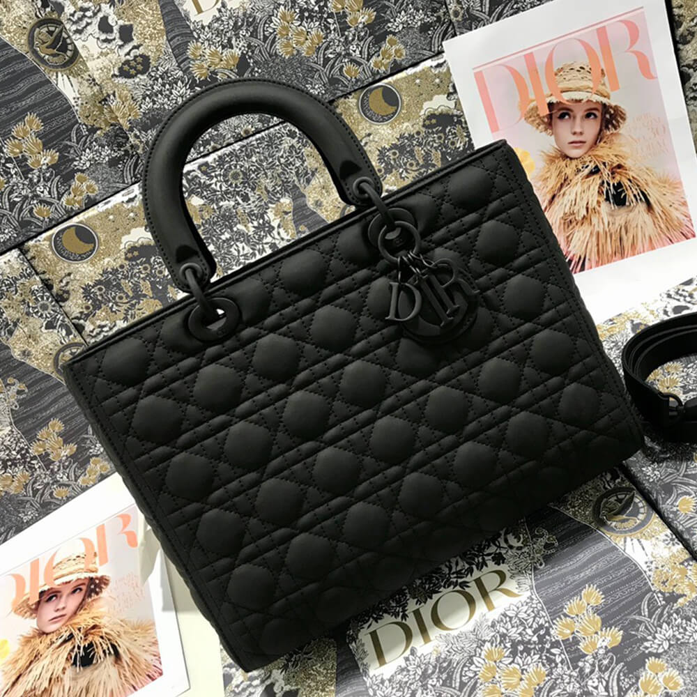 Dior Large Lady Dior Bag - Replica Luxury Bags™