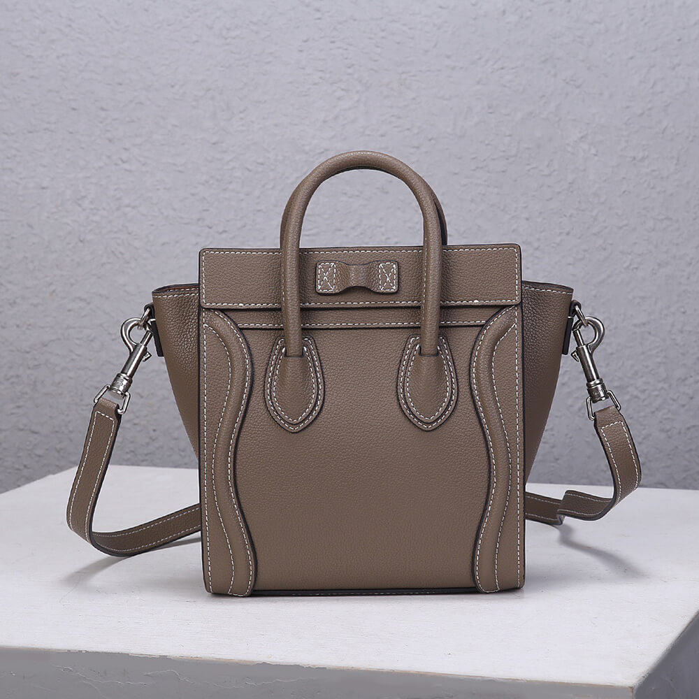 Celine Nano Luggage Bag in Calfskin - Replica Luxury Bags™