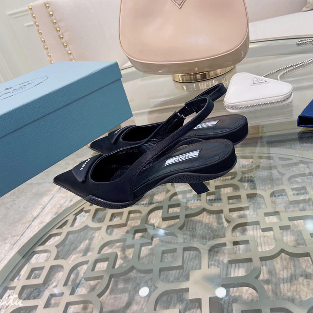 Prada Slingback Pumps Shoes - Replica Luxury Bags™