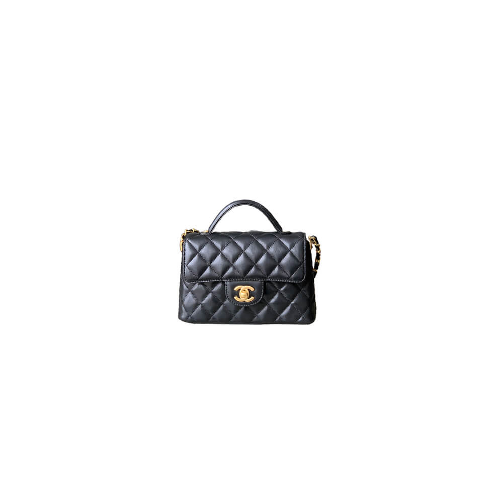 Chanel Small Flap Bag with Top Handle - Replica Luxury Bags™