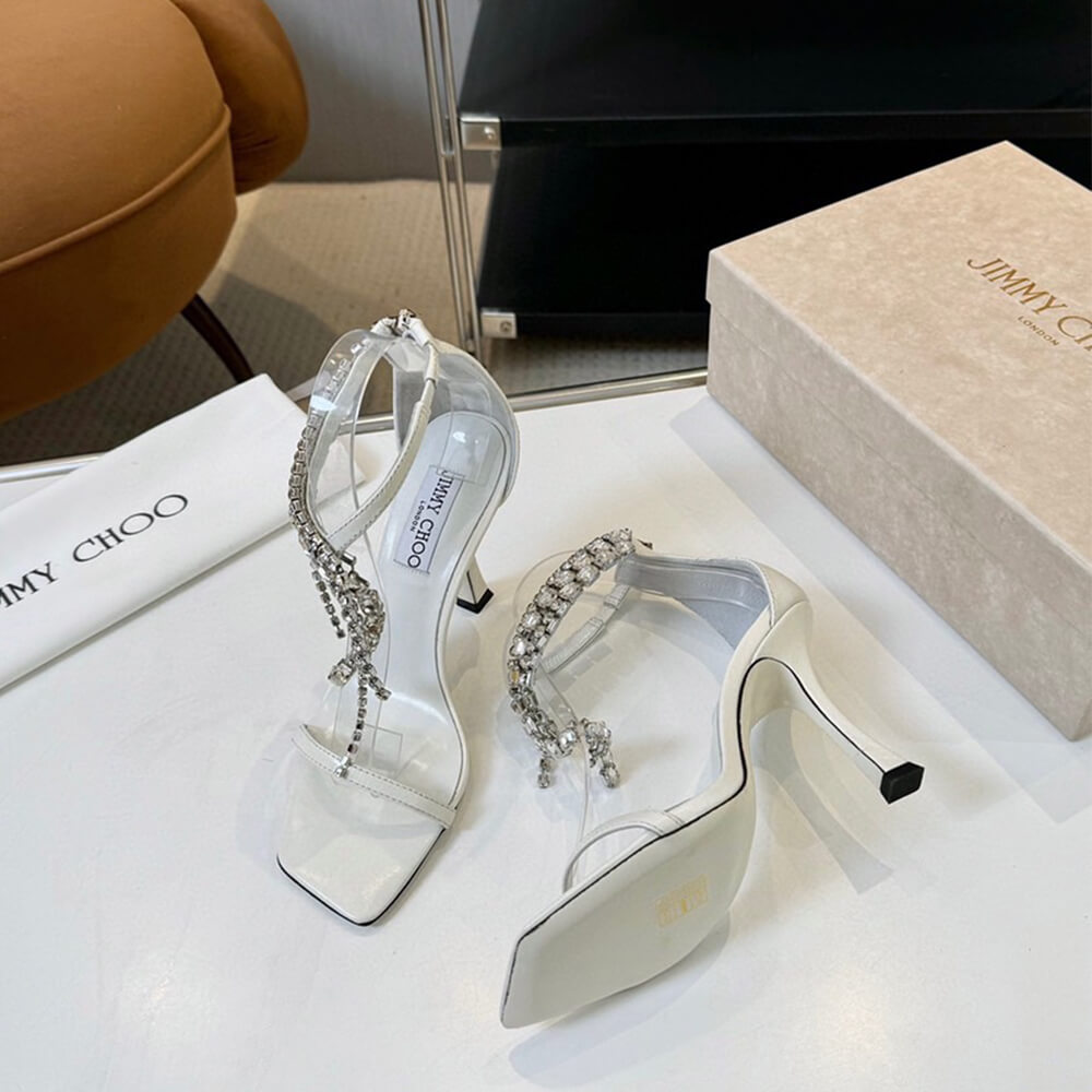 JIMMY CHOO Verity Sandal 95 Shoes - Replica Luxury Bags™