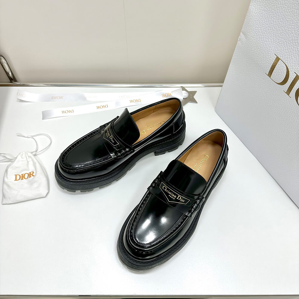 Dior Boy Platform Loafer Shoes - Replica Luxury Bags™