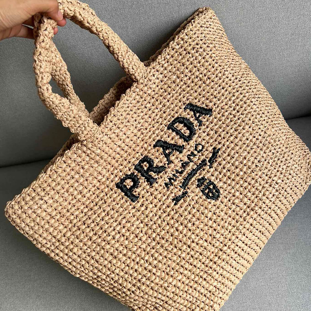 Prada Crochet Tote Bag - Replica Luxury Bags™