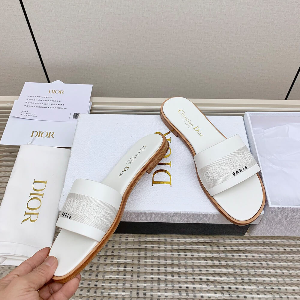 Dior Dway Slides Shoes - Replica Luxury Bags™