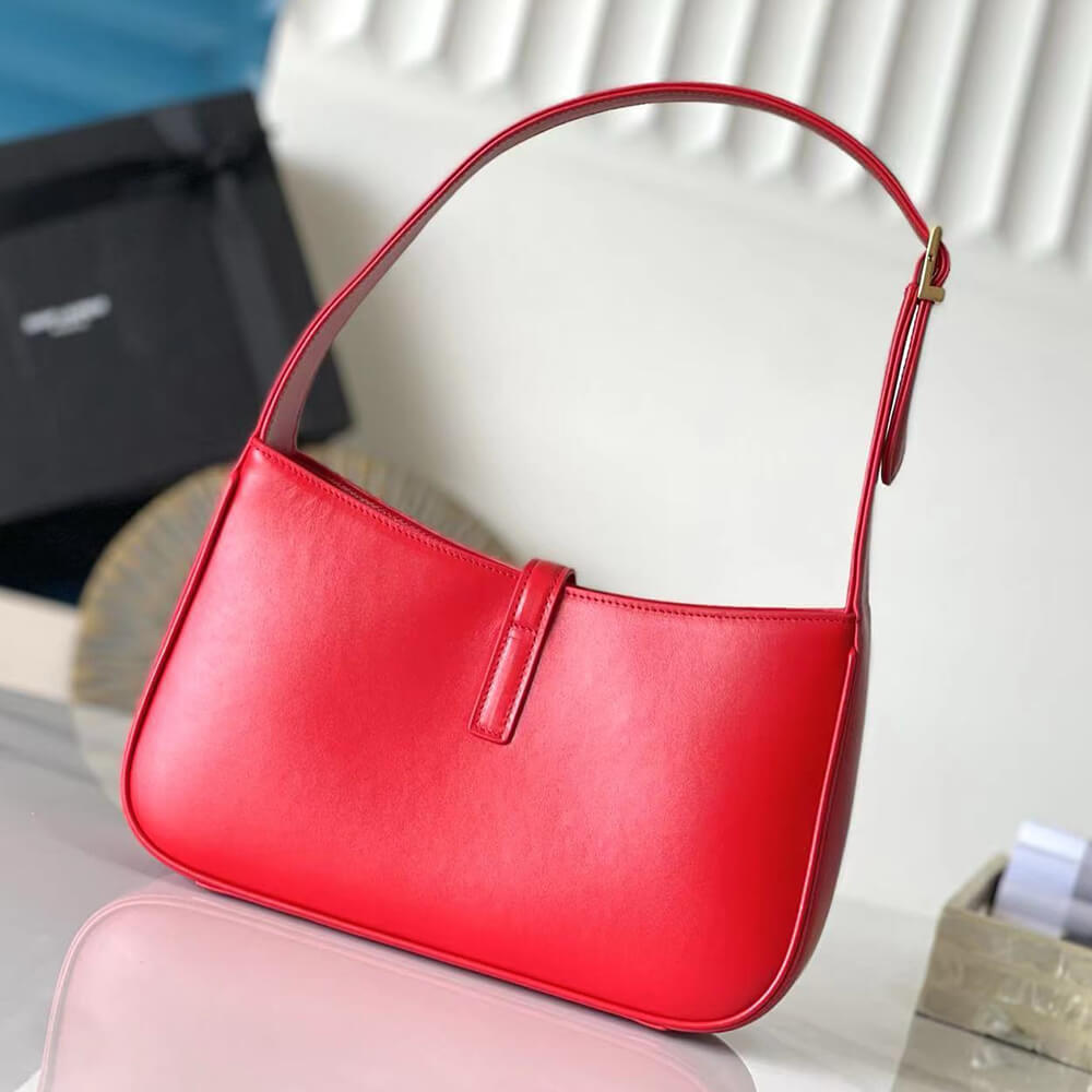 YSL LE 5 A 7  Hobo Bag In Smooth Leather - Replica Luxury Bags™