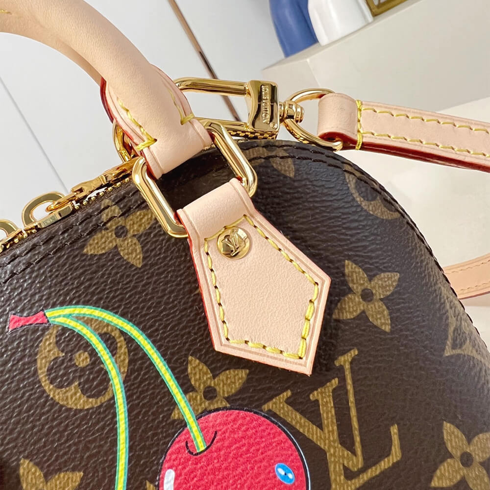 LV x TM Nano Alma Cherry Bag - Replica Luxury Bags™