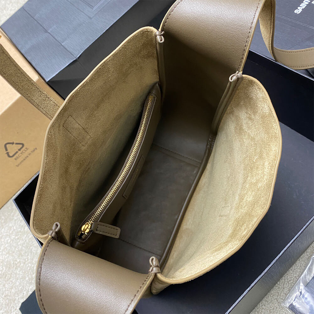 YSL le 5 a 7 Supple Small Suede Bag - Replica Luxury Bags™