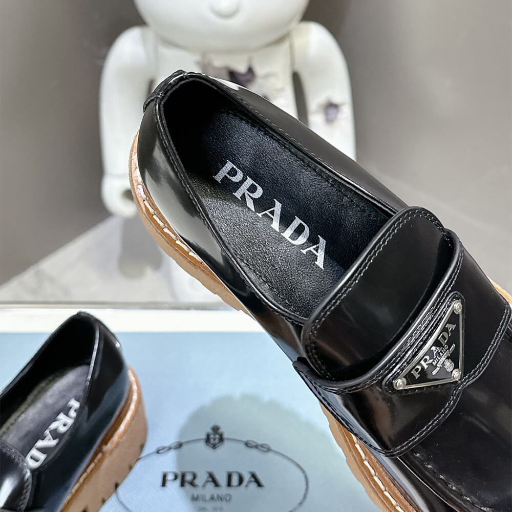 Prada Leather loafers Shoes - Replica Luxury Bags™