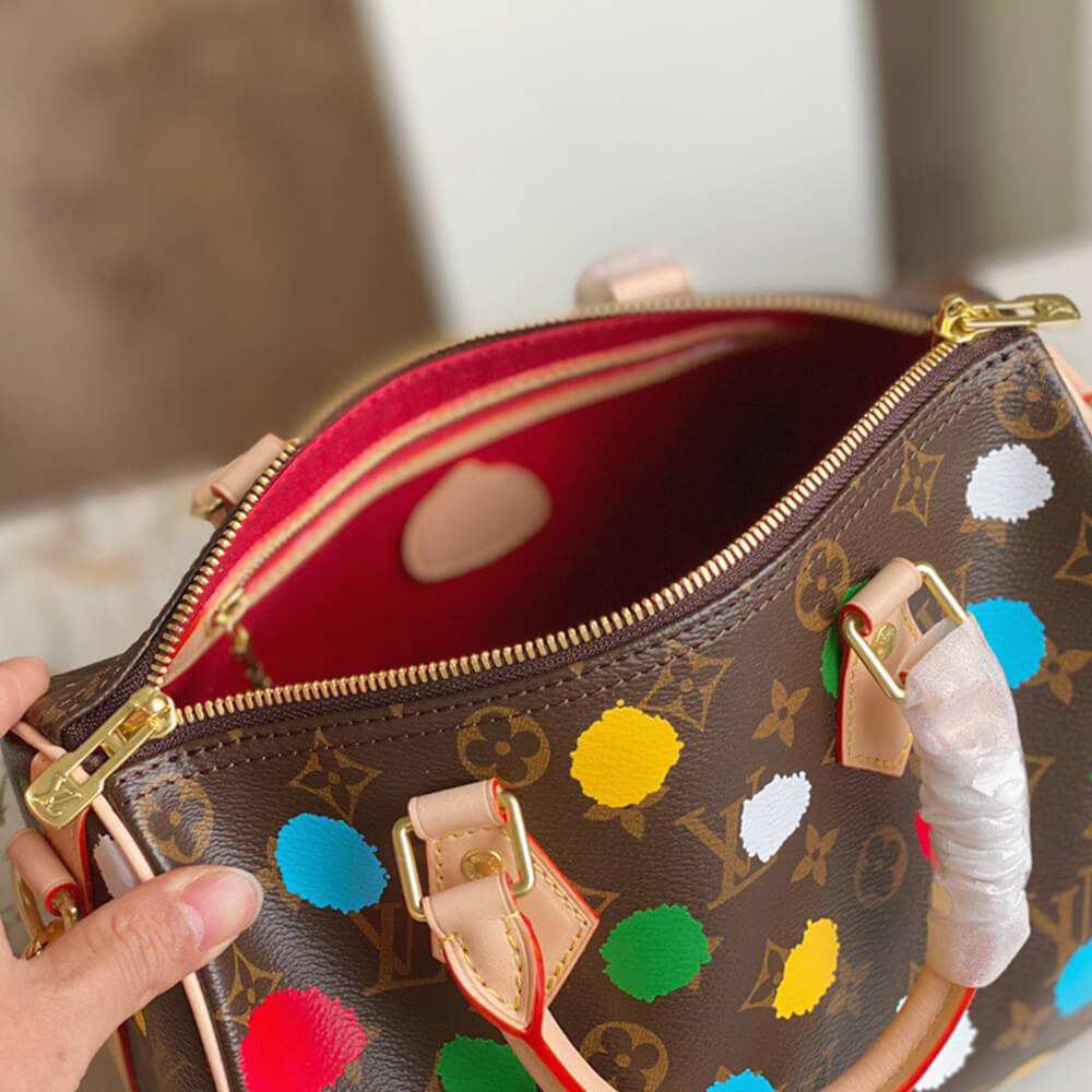 LV x YK Speedy Bandouliere 25 Bag - Replica Luxury Bags™