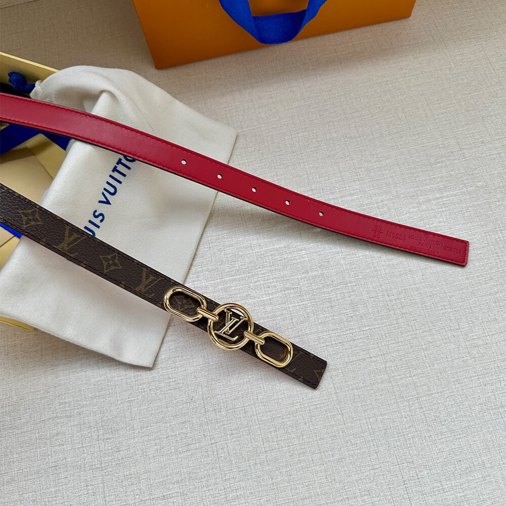 LV Circle Prime 20mm Reversible Belt - Replica Luxury Bags™