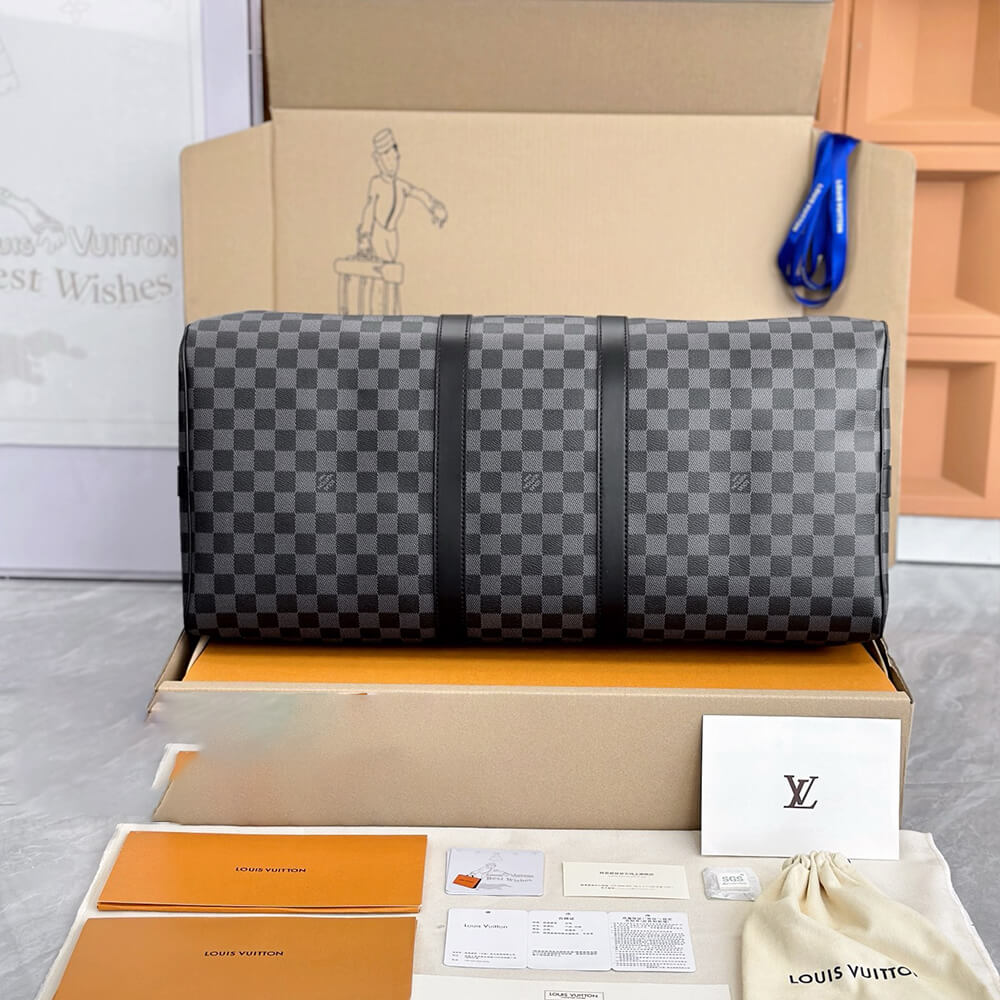 LV Keepall Bandouliere 55 Bag - Replica Luxury Bags™