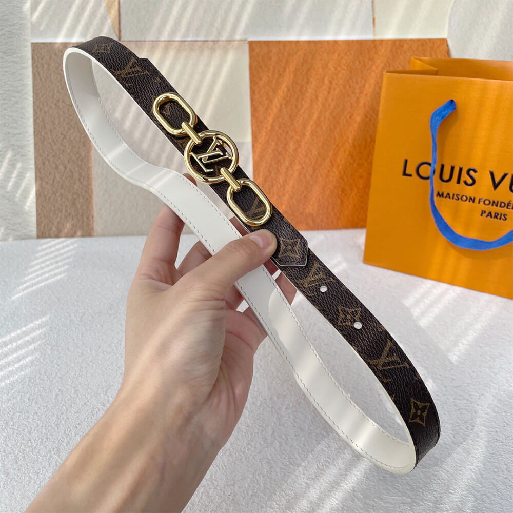 LV Circle Prime 20mm Reversible Belt - Replica Luxury Bags™