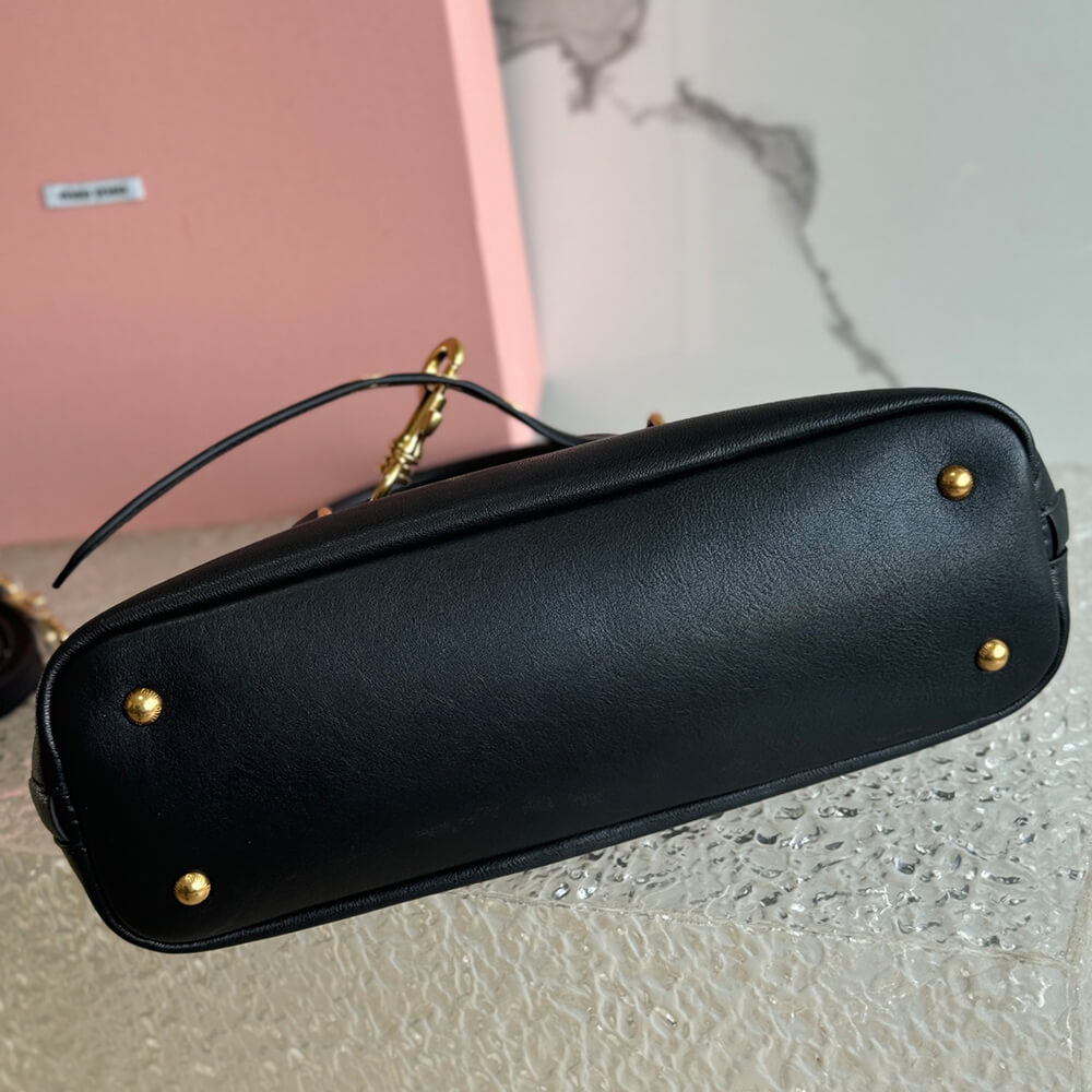 MIUMIU Aventure nappa leather top-handle bag - Replica Luxury Bags™