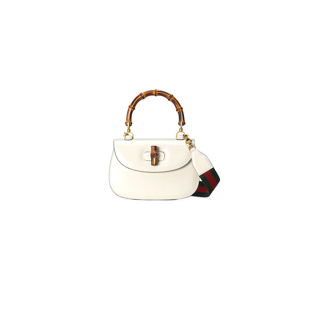 Gucci Bamboo 1947 Medium Top Handle Bag - Replica Luxury Bags™