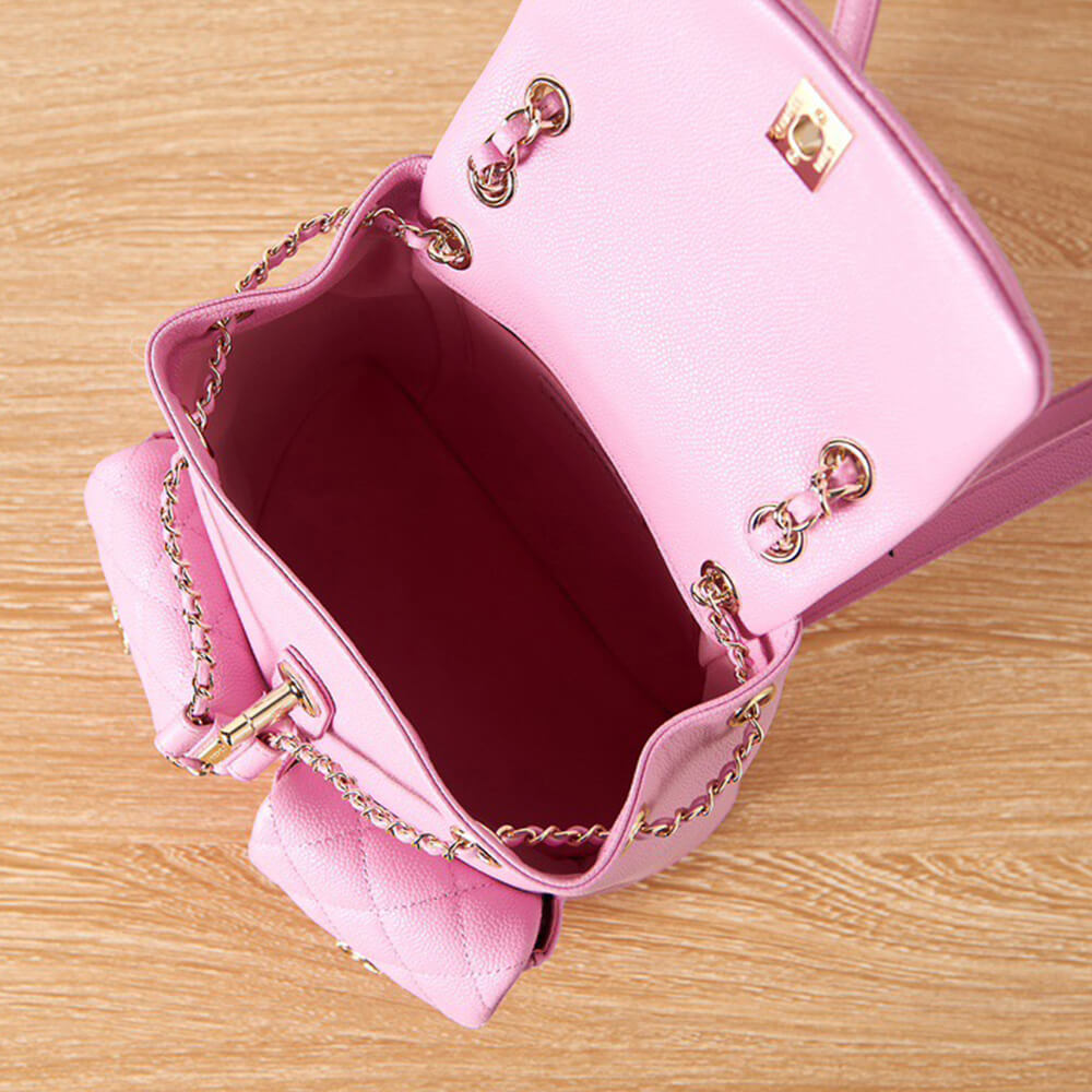 Chanel Backpack Bag in Pink - Replica Luxury Bags™