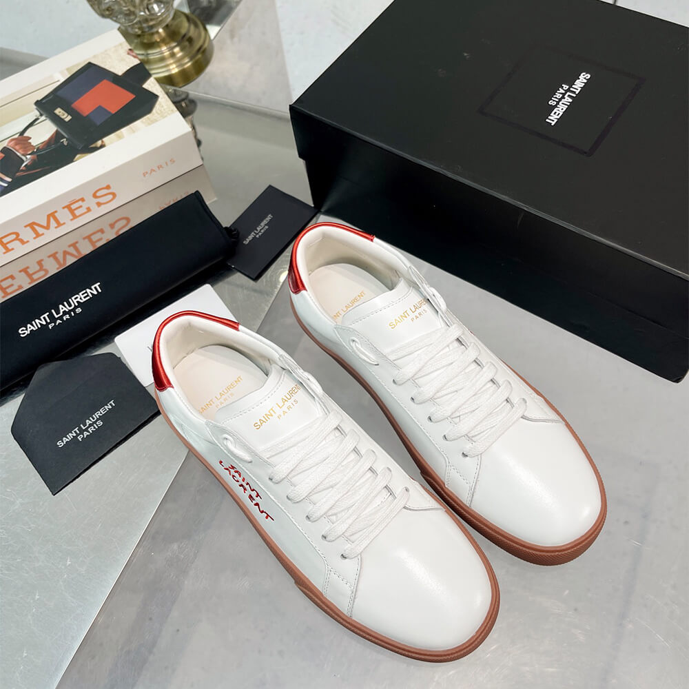 YSL Court Classic Sneaker Shoes - Replica Luxury Bags™