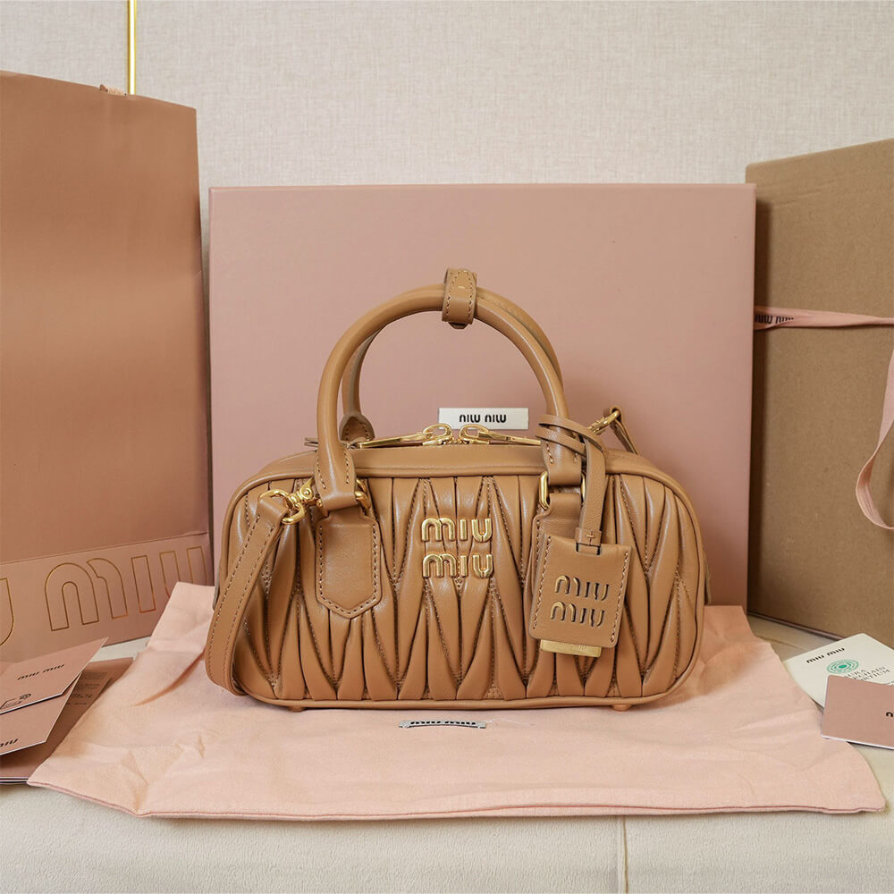 Miumiu Medium Arcadie Matelasse Nappa Bag - Replica Luxury Bags™