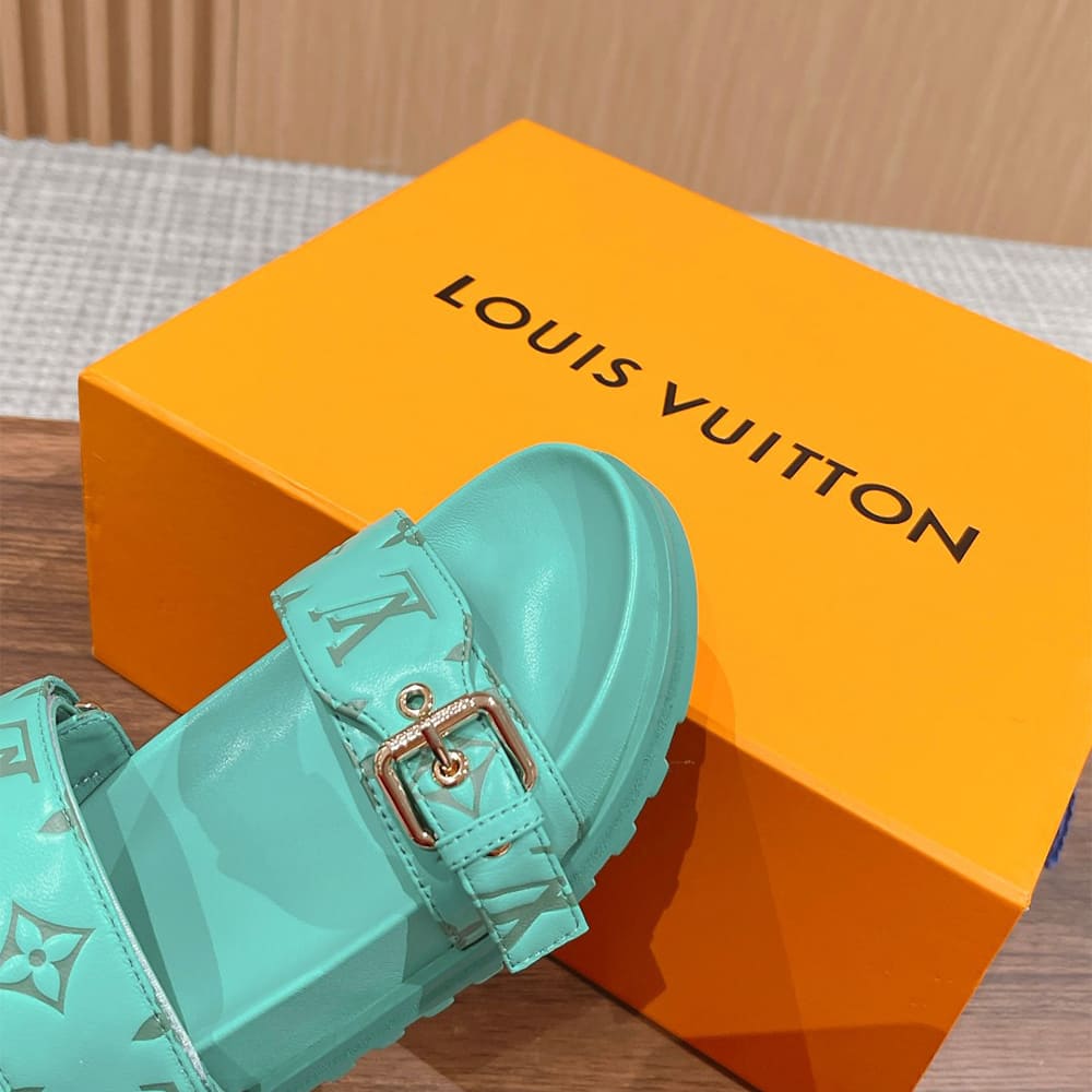 LV Bom Dia Flat Comfort Mule Shoes - Replica Luxury Bags™