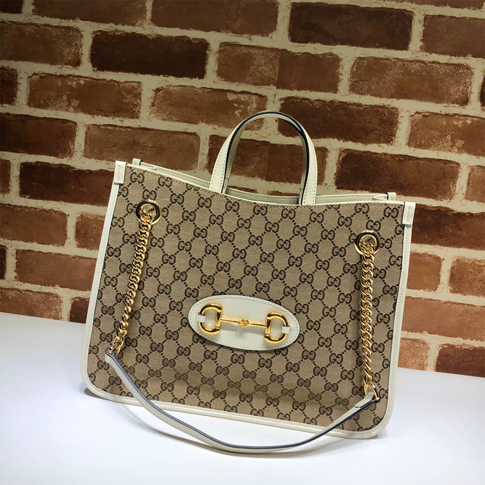Gucci Horsebit 1955 medium tote bag - Replica Luxury Bags™