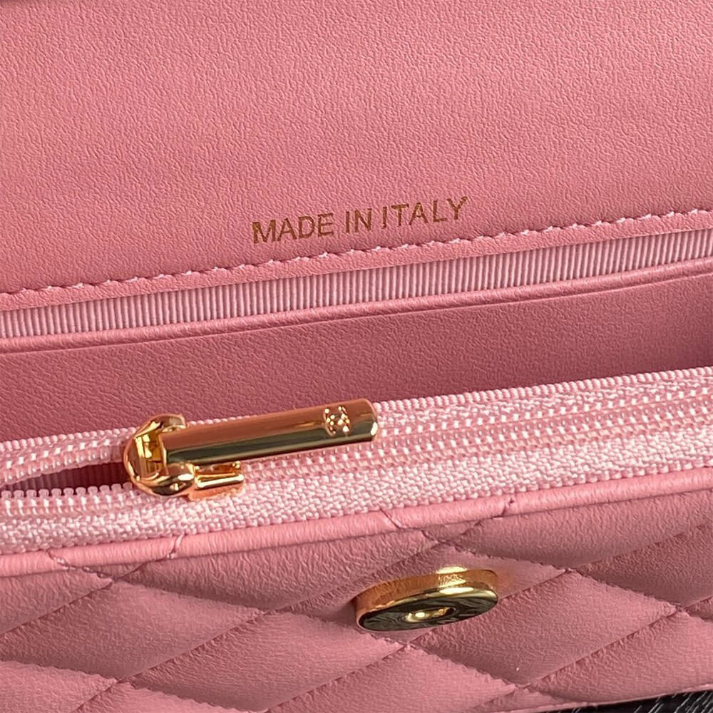 Chanel Flap Phone Holder with Chain Bag - Replica Luxury Bags™