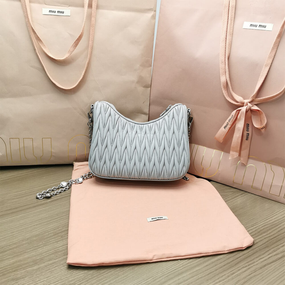 Miumiu Matelasse Nappa Leather Shoulder Bag - Replica Luxury Bags™