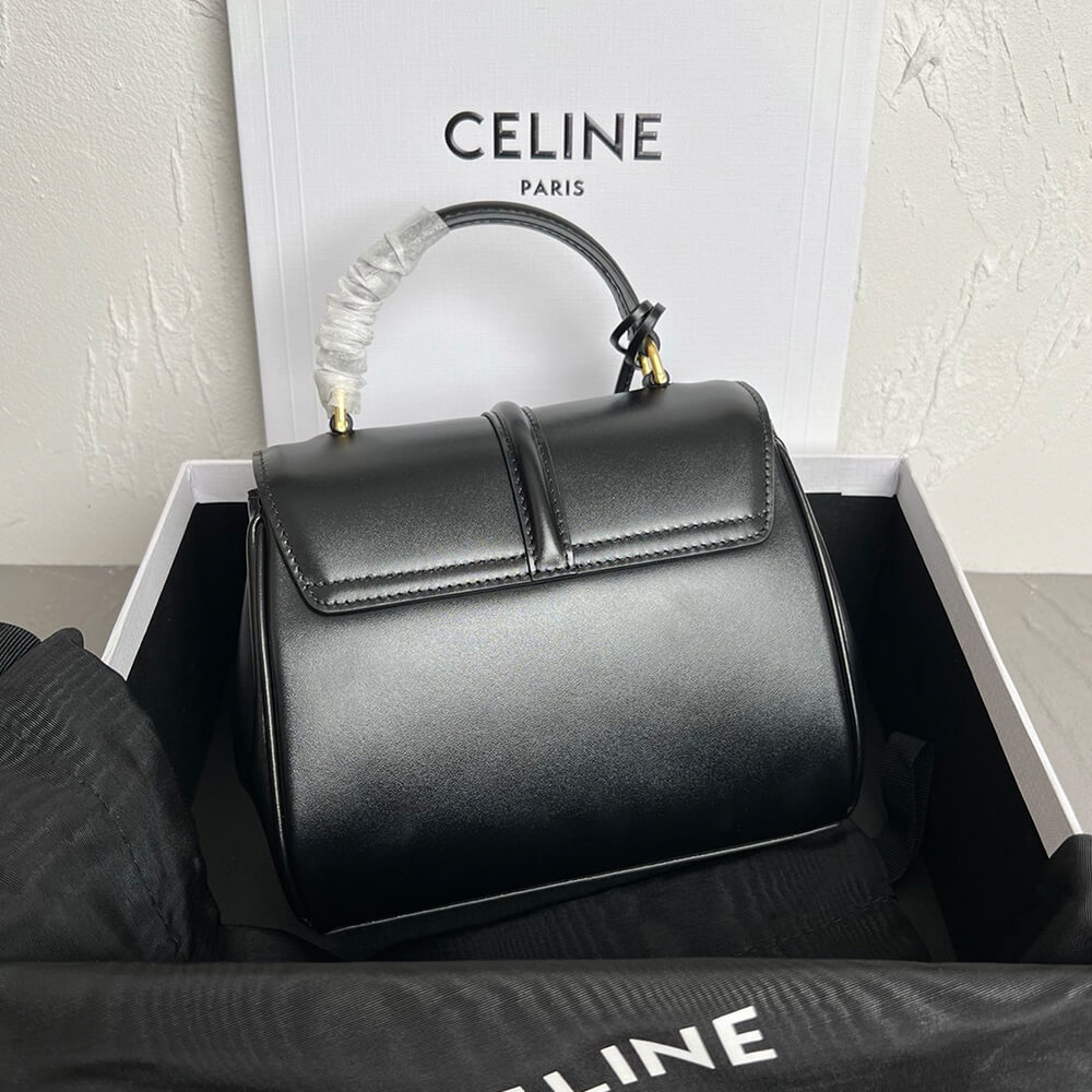 Celine Mini 16 Bag in Satinated Calfskin - Replica Luxury Bags™