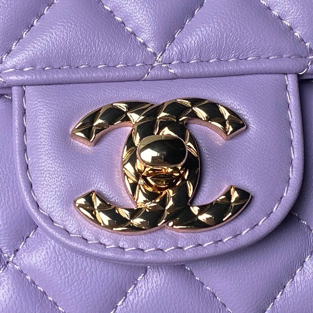 Chanel Mini Flap Bag with Top Handle - Replica Luxury Bags™