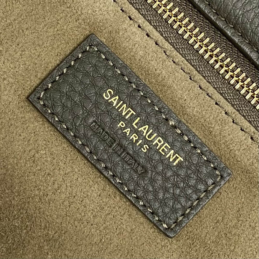 YSL LE 5 A 7 Bea Bag in Grained Leather - Replica Luxury Bags™