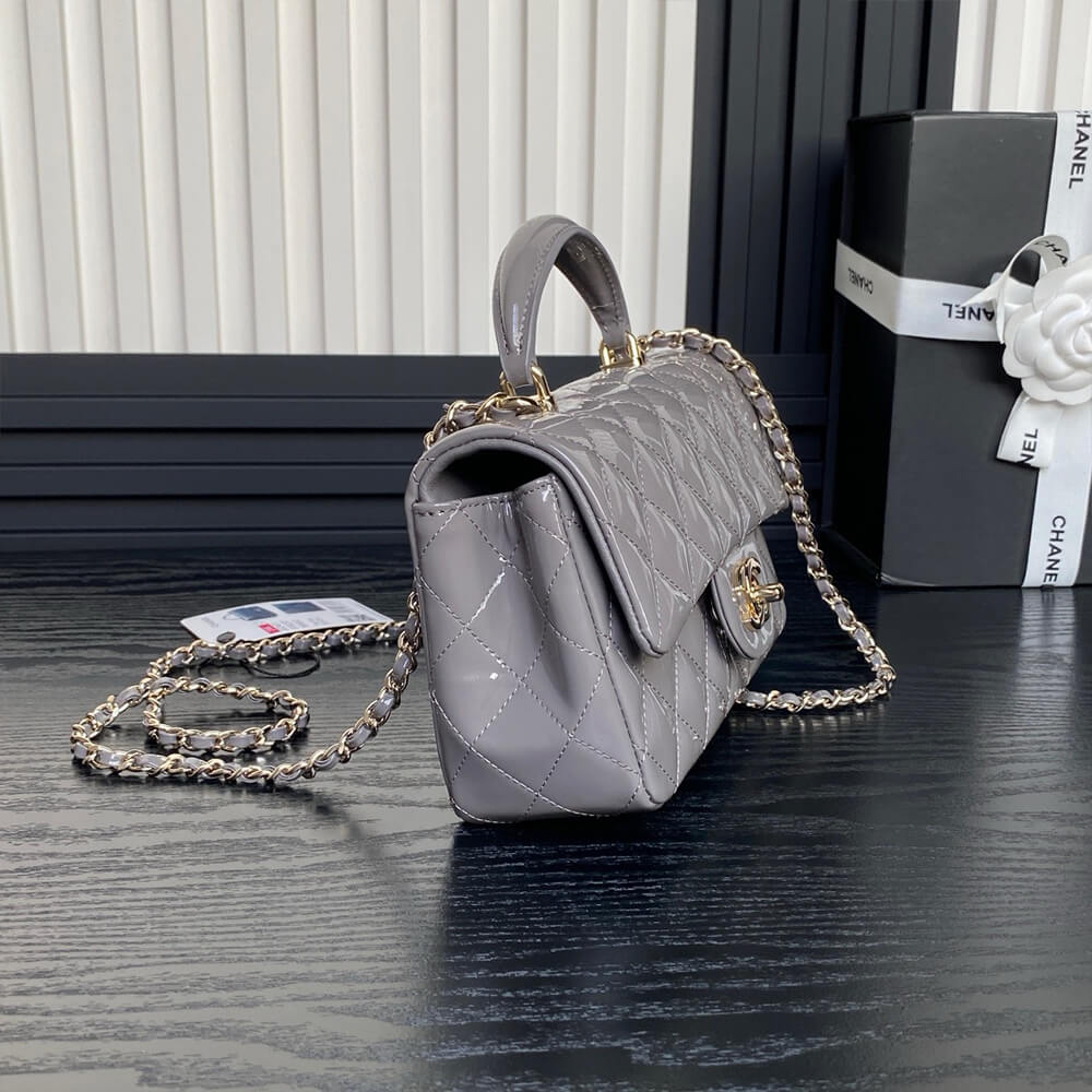 Chanel Mini Classic Handbag With Top Handle - Replica Luxury Bags™