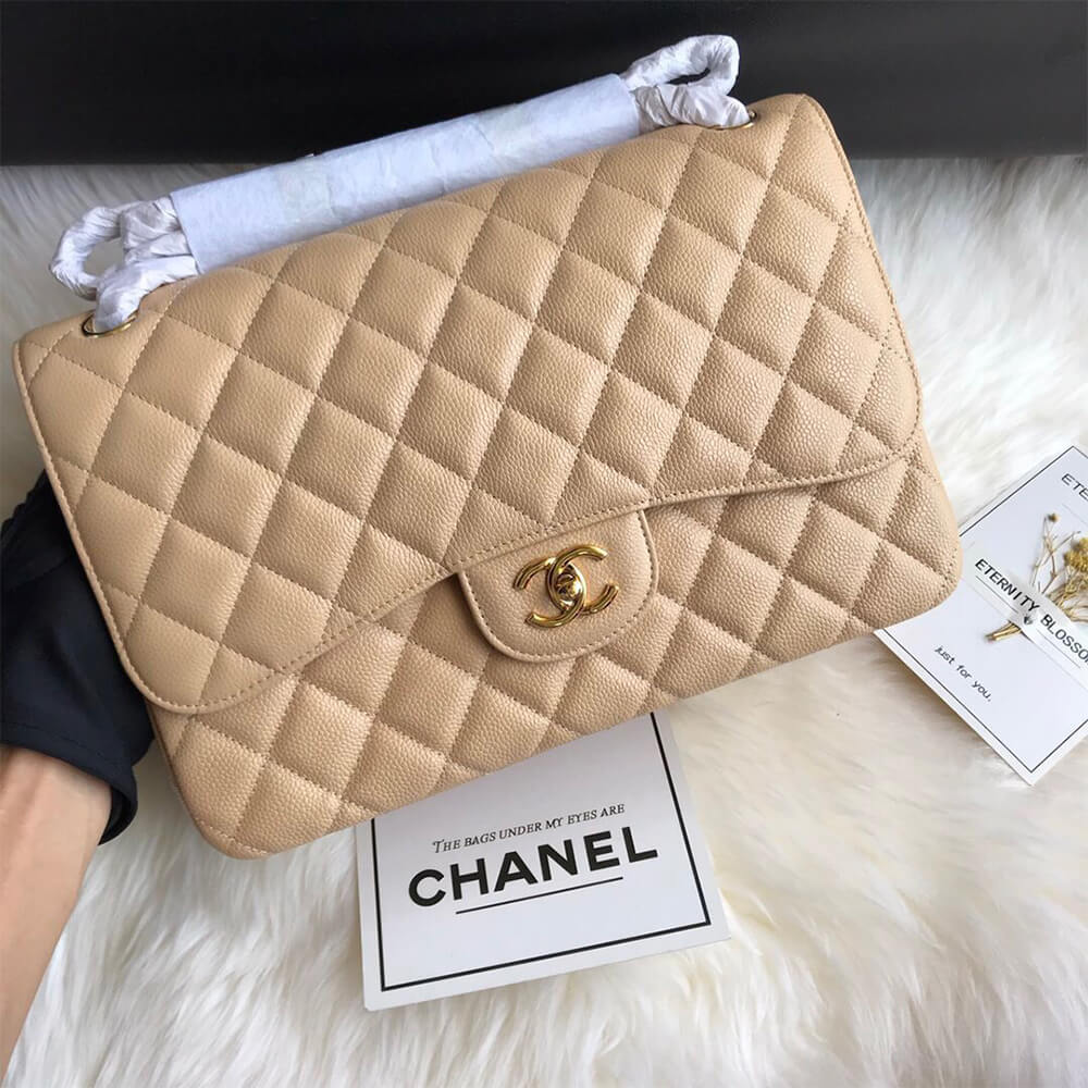 CHANEL CLASSIC JUMBO FLAP BAG - Replica Luxury Bags™