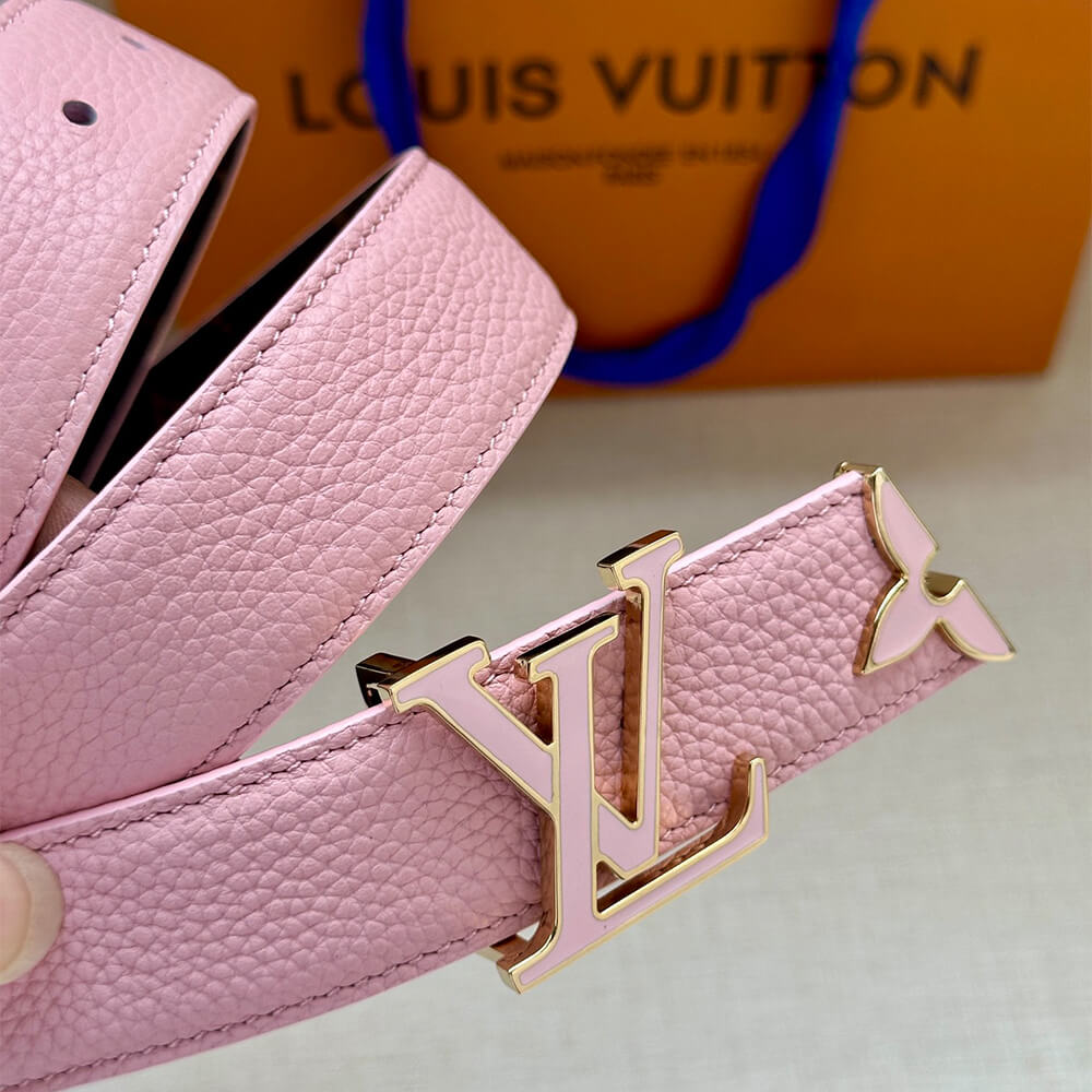 Pretty LV Enamel 30mm Reversible Belt - Replica Luxury Bags™