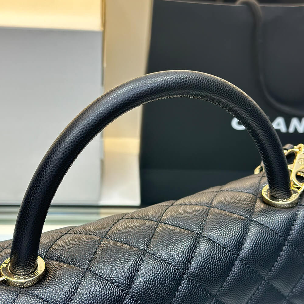 Chanel Large Flap Bag With Top Handle - Replica Luxury Bags™