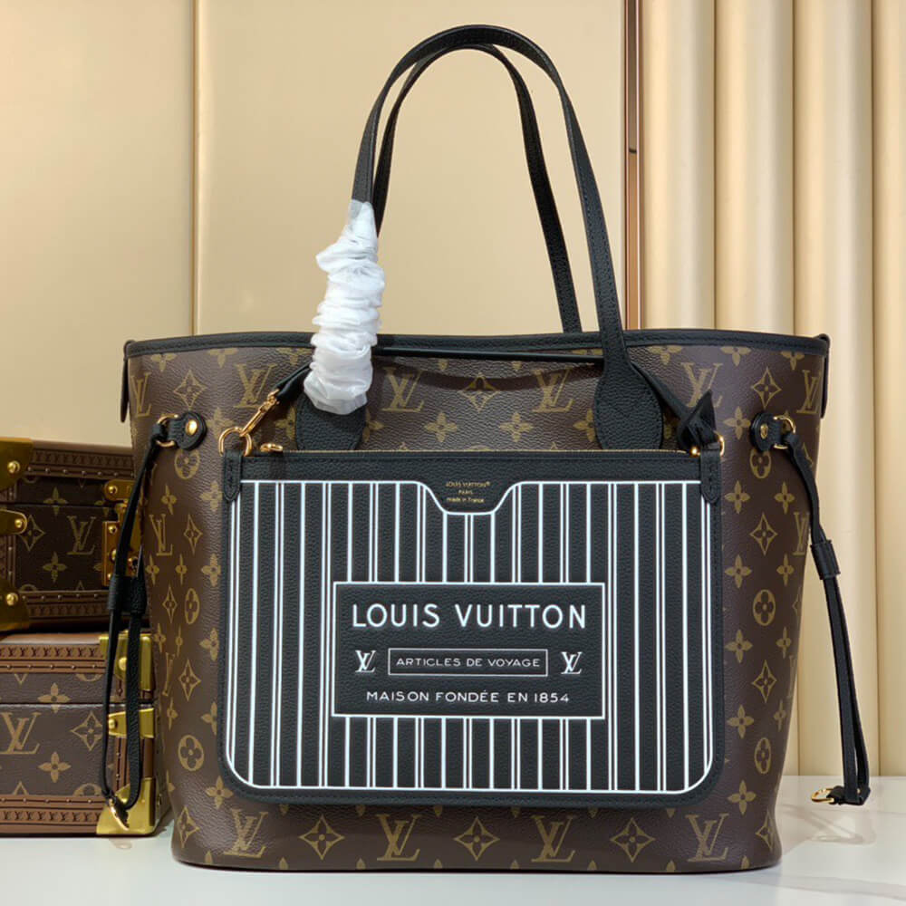 LV Neverfull Inside Out MM Bag - Replica Luxury Bags™