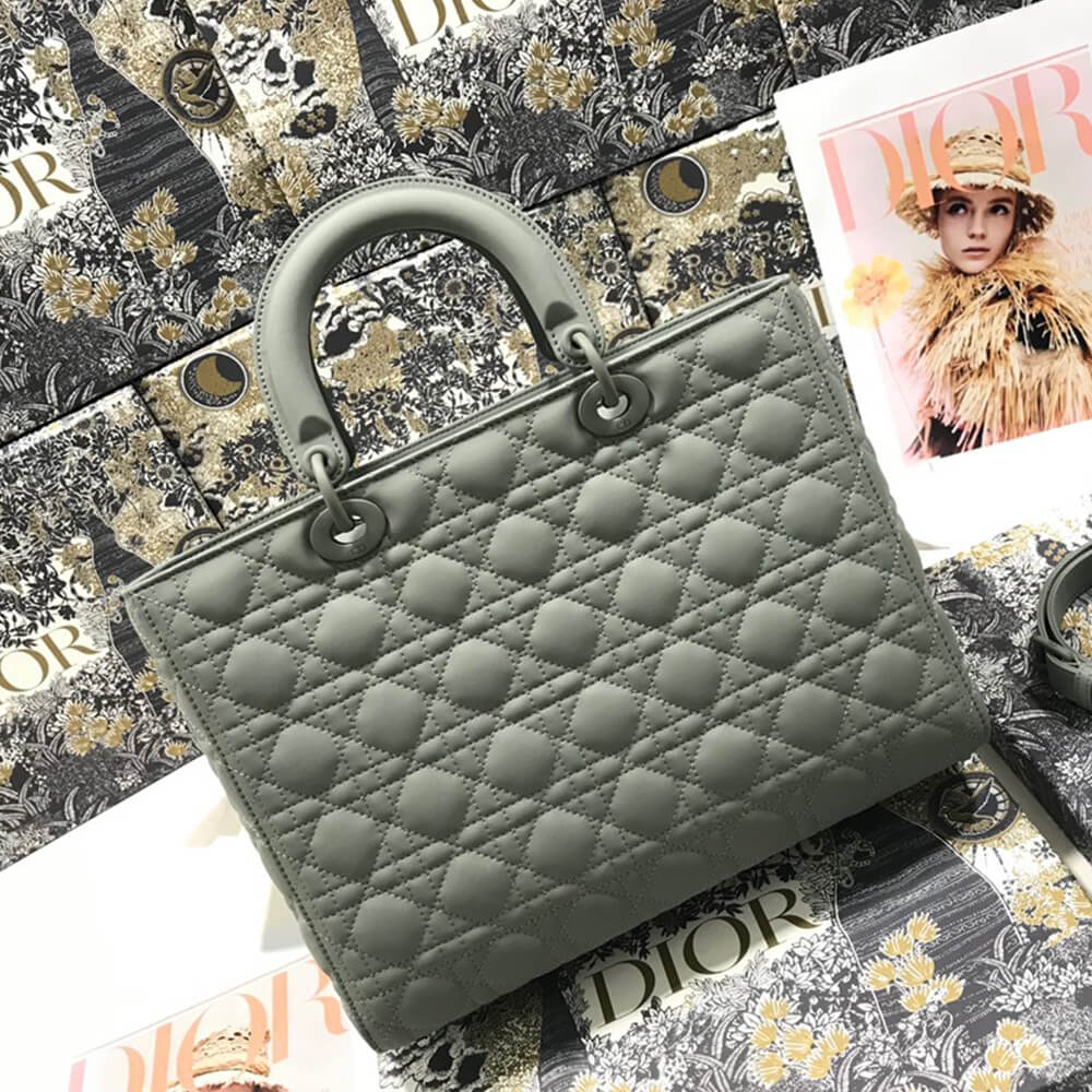 Dior Large Lady Dior Bag - Replica Luxury Bags™